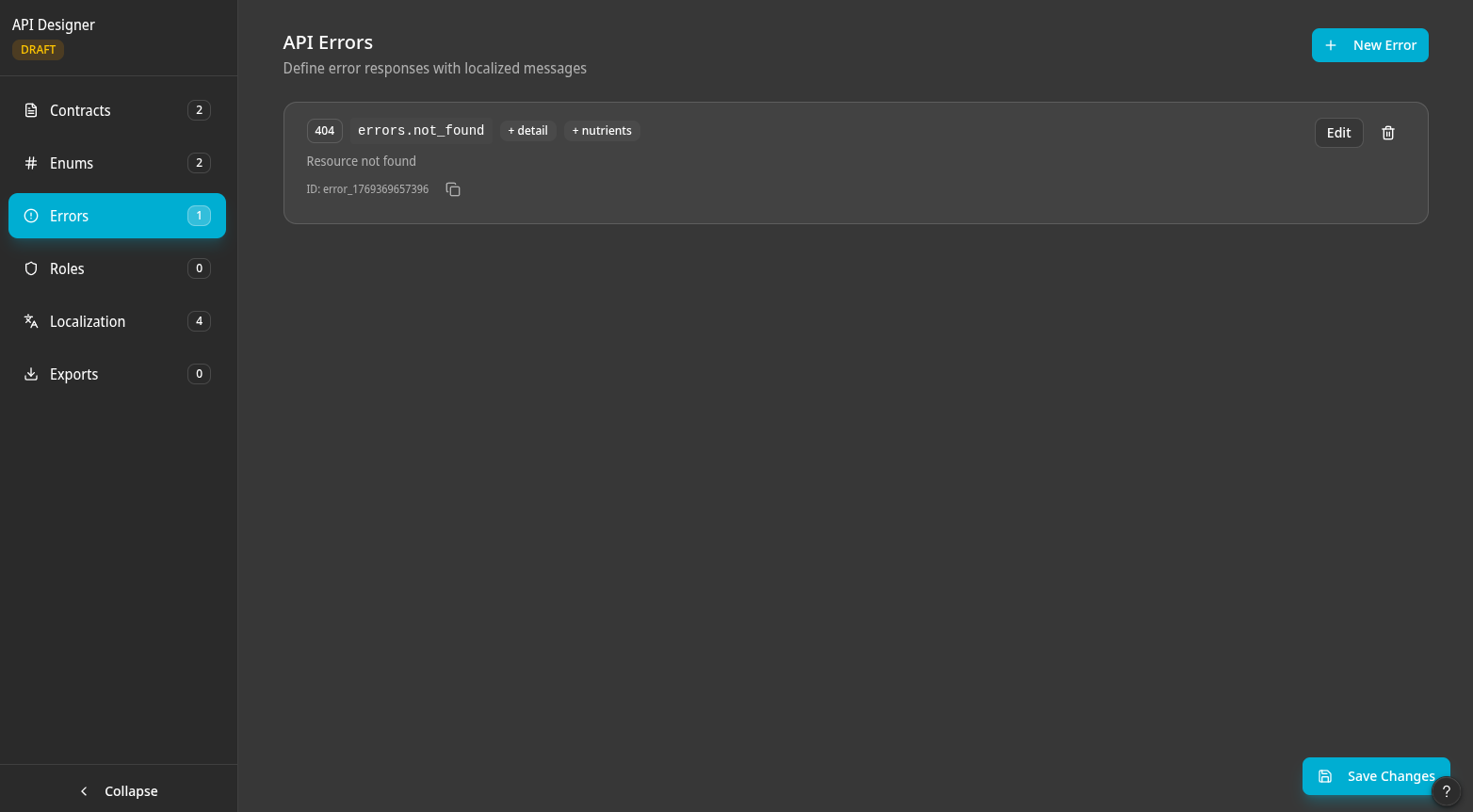 AkashiContracts — Schema Management
